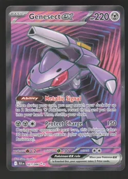 Genesect ex 161/086 Pokemon TCG SV: Black Bolt NM - Image 1