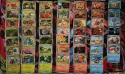 Pokemon Destined Rivals Full Binder Set 1-182 C/U/R/EXs, No Reverse Holos - Image 4