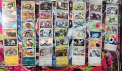 Pokemon White Flare/Black Bolt Full C/U/R/EXs, Both 1-86. No Reverse Holos - Image 3