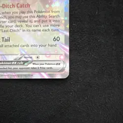 Meowth ex 062/088 English Pokemon Card TCG Near Mint Near Mint - Image 5