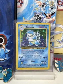 1999 Pokemon Base Set Unlimited Blastoise Rare Holo #2/102 (HP) - Image 1