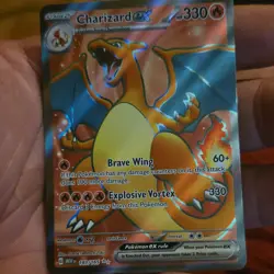 Pokemon Company Charizard ex 183/165 SV 151 Ultra Rare Holo 330 HP EN 2023 - Image 1