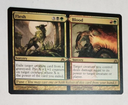 MTG Flesh Blood 128 Dragons Maze Rare LP x1 - Image 1