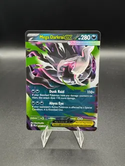 Mega Darkrai ex 048/084 Holo Double Rare Pitch Black NM - Image 1