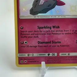 Diancie SV36/SV94 Pokemon TCG Hidden Fates: Shiny Vault Shiny Holo Rare NM - Image 5