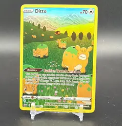 Pokemon TCG Ditto Full Art Holo Rare GG22/GG70 Crown Zenith GG English 70 HP - Image 1
