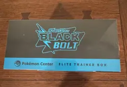 Pokemon TCG Black Bolt Pokemon Center Exclusive Elite Trainer Box ETB - Image 2