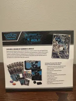 Pokemon TCG Black Bolt Pokemon Center Exclusive Elite Trainer Box ETB - Image 4