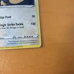 Pokemon TCG Snorlax SWSH119 Sword & Shield Holo Black Star Promo NM - Image 3
