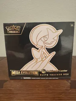 Pokemon TCG Mega Evolution Pokemon Center Mega Gardevoir Elite Trainer Box ETB - Image 1