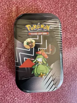 Pokemon TCG SV10.5 Unova Mini Tin Lilligant Whimsicott Black Bolt Factory Sealed - Image 1