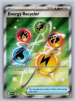 Energy Recycler 108/088 Ultra Rare Perfect Order Pokemon Holo Near Mint - Image 1