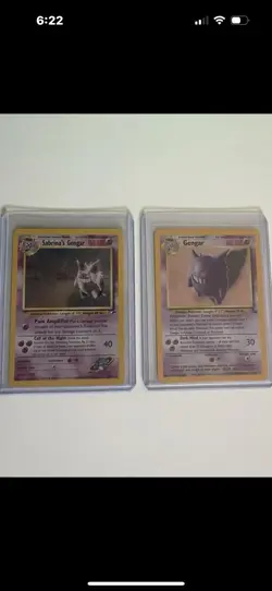 Wizards Pokemon TCG 2x Holo Gengar Lot Sabrina's 14/132 + Gengar 5/62 EN - Image 1