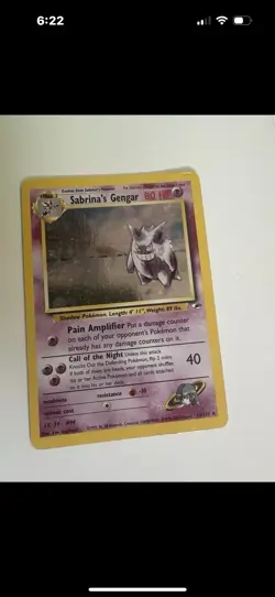 Wizards Pokemon TCG 2x Holo Gengar Lot Sabrina's 14/132 + Gengar 5/62 EN - Image 3