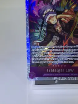 ☠ OP12-073 Tragar Law FOIL SR A Legacy of the Master One Piece Card Game *CLEAN - Image 3