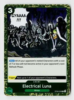 Electrical Luna OP08-036 R Two Legends One Piece Foil NM - Image 1