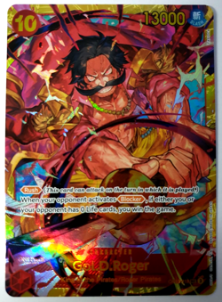 Gol.D.Roger - Secret Rare - One Piece Emperors in the New World - OP09-118 NM - Image 1