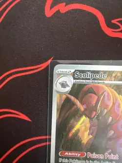 Scolipede 134/086 Illustration Rare - Black Bolt (2025). Raw. ENG. Pokemon TCG - Image 4