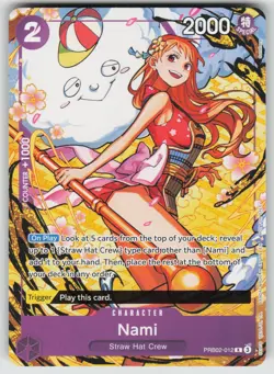 One Piece Card Game - Nami (Welcome Pack 2026 Vol.1) - [OP-PR - NM] - Image 2