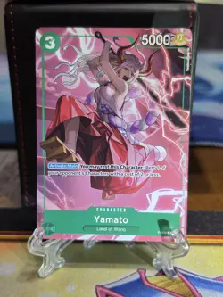 One Piece Card Game English Carte Promo Yamato P-008 Promo, Mint - Image 1