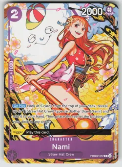 One Piece Card Game - Nami (Welcome Pack 2026 Vol.1) - [OP-PR - NM] - Image 2