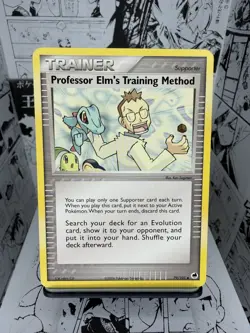 Vintage Pokemon Professor Elms Training Method 79/101 ex Dragon Frontiers Card - Image 1