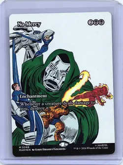 No Mercy (Borderless) Foil M Marvel Universe Eternal-Legal 68 NM - Image 1