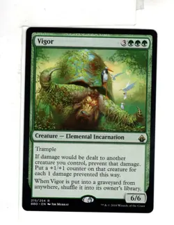 MTG SkeenAB Vigor from Battlebond. NM. - Image 1