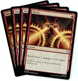 x4 Shock (Foil) - 0088 - Marvel's Spider-Man - MTG - SHIPS NOW - Image 1