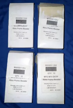 MTG 2015 M15 Xbox DOTP PROMO BOOSTER PACK - LOT OF 4 (40 PACKS) - Image 1