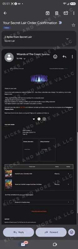 Festival in a Box Amsterdam 2026 Magic the Gathering Secret Lair CONFIRMED ORDER - Image 1