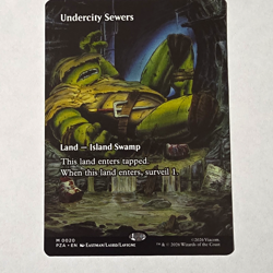 Wizards of the Coast Undercity Sewers TMNT 0020 Mythic Land EN - Image 1