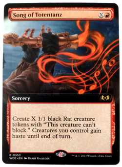 Song of Totentanz (Extended Art) - Wilds of Eldraine (WOE) - EN - R 0353 - Image 1