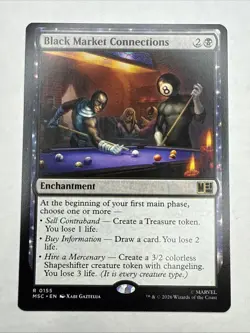 Black Market Connections | Marvel Super Heroes | NM | MTG - Image 1