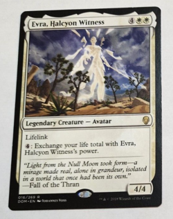MTG Evra Halcyon Witness 016 DOM Dominaria Rare LP x1 - Image 1