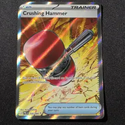 Pokemon TCG- Crushing Hammer - ME05: Pitch Black (ME05) Ultra Rare NM - Image 1