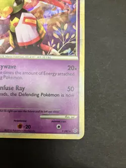 Pokemon TCG Xatu 11/95 Unleashed Cracked Ice Holo Rare TCG 2010 NM MP - Image 4