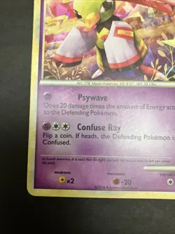 Pokemon TCG Xatu 11/95 Unleashed Cracked Ice Holo Rare TCG 2010 NM MP - Image 5