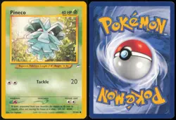 PINECO 77/105 COMMON NEO DESTINY POKEMON UNLIMITED NEAR MINT - Image 3