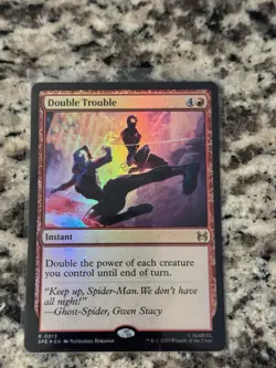 Double Trouble - Foil R MTG Marvel's Spider-Man Eternal M/NM, English - Image 1