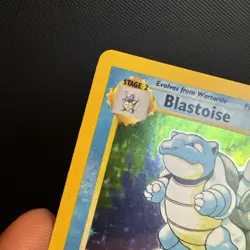 Pokemon Blastoise 2/102 Holo Rare Base Set 1999 100 HP Card Wizards of Coast - Image 3