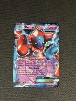 Pokemon TCG Deoxys EX Holo Rare BW82 Black Star Promo - Image 1