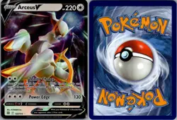 Arceus V 122/172 Brilliant Stars Pokemon TCG Holo V Rare NM - Image 3