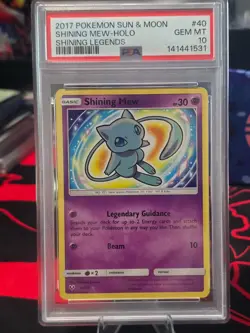 Pokemon TCG: Shining Mew - 40/73 - Sun & Moon: Shining Legends - PSA GEM MINT 10 - Image 3