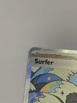 Pokemon TCG Surfer 293/217 Surging Sparks Trainer-Supporter Full Art Holo EN - Image 2