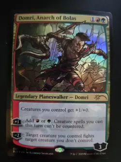 Domri, Anarch of Bolas NM FOIL Secret Lair Drop - Stained Glass MTG FREE SHIP - Image 1