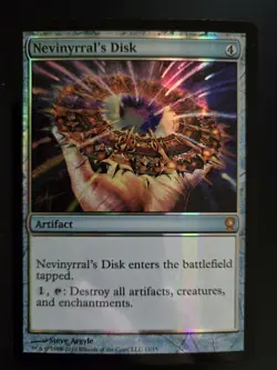 Nevinyrral's Disk NM FOIL From the Vault: Relics MTG FREE SHIPPING - Image 1