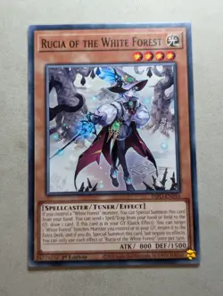 Rucia of the White Forest INFO-EN016 Common Yugioh - Image 1
