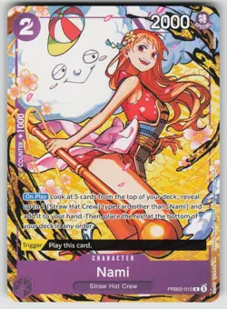 One Piece Card Game - Nami (Welcome Pack 2026 Vol.1) - [OP-PR - NM] - Image 2