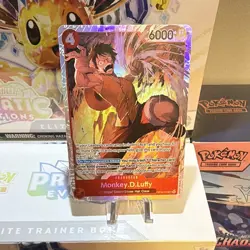 Bandai One Piece Monkey D. Luffy OP16-001 Wings of the Captain Alt Art Foil EN - Image 1